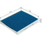 Filter, Innenraumluft 0 986 628 581 Filter, Innenraumluft 0 986 628 581