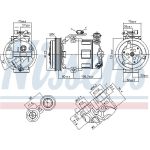 Kompressor, Klimaanlage 890185 Kompressor, Klimaanlage 890185