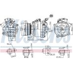 Kompressor, Klimaanlage 890666 Kompressor, Klimaanlage 890666
