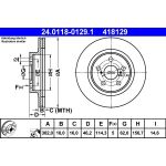 Bremsscheibe 24.0118-0129.1