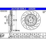 Bremsscheibe 24.0128-0209.2