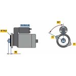 BOSCH 0 001 121 435 Starter BOSCH 0 001 121 435 Starter