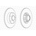 Bremsscheibe DDF1498C-1
