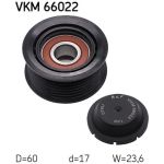 Umlenk-/Führungsrolle, Keilrippenriemen VKM 66022