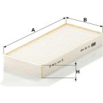 MANN-FILTER CU 22 009-2 Innenraumfilter, Partikelfilter MANN-FILTER CU 22 009-2 Innenraumfilter, Partikelfilter