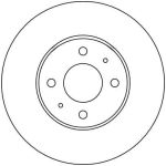 Bremsscheibe DF4024