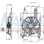Nissens 85515 Lüfter, Motorkühlung Nissens 85515 Lüfter, Motorkühlung