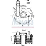 Nissens 90666 Ölkühler, Automatikgetriebe FIRST FIT Nissens 90666 Ölkühler, Automatikgetriebe FIRST FIT