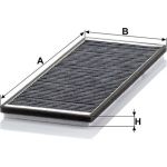 MANN-FILTER CUK 4251 Innenraumfilter, Aktivkohlefilter MANN-FILTER CUK 4251 Innenraumfilter, Aktivkohlefilter