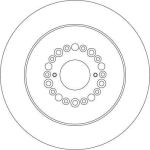 TRW DF4289 Bremsscheibe