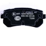Bremsbelagsatz, Scheibenbremse 8DB 355 020-851 Bremsbelagsatz, Scheibenbremse 8DB 355 020-851