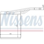Wärmetauscher, Innenraumheizung 71747 Wärmetauscher, Innenraumheizung 71747