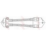 TRW PHA499 Bremsschlauch TRW PHA499 Bremsschlauch