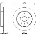 Bremsscheibe 0 986 479 047 Bremsscheibe 0 986 479 047