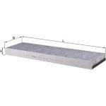 Knecht LAK 70 Filter, Innenraumluft Knecht LAK 70 Filter, Innenraumluft