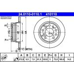 Bremsscheibe 24.0110-0110.1