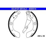 ATE 03.0137-0514.2 Bremsbackensatz