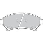 Valeo 598458 Bremsbelagsatz, Scheibenbremse