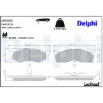Delphi LP1532 Bremsbelagsatz, Scheibenbremse