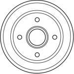 Bremstrommel DB4304