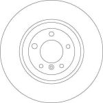 Bremsscheibe DF4349S Bremsscheibe DF4349S