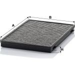 MANN-FILTER CUK 3943 Innenraumfilter, Aktivkohlefilter