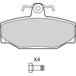 Valeo 302860 Bremsbelagsatz, Scheibenbremse ESSENTIAL