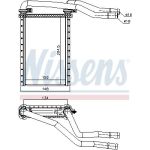 Wärmetauscher, Innenraumheizung 73991 Wärmetauscher, Innenraumheizung 73991