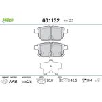 Valeo 601132 Bremsbelagsatz, Scheibenbremse Valeo 601132 Bremsbelagsatz, Scheibenbremse