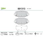 Valeo 601313 Bremsbelagsatz, Scheibenbremse
