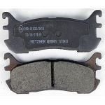 Metzger 1170431 Bremsbelagsatz, Scheibenbremse Metzger 1170431 Bremsbelagsatz, Scheibenbremse