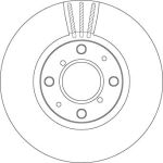 Bremsscheibe DF4824 Bremsscheibe DF4824