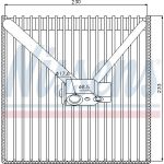 Verdampfer, Klimaanlage 92250