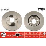 TRW DF1627 Bremsscheibe TRW DF1627 Bremsscheibe