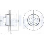 Delphi BG4022 Bremsscheibe Delphi BG4022 Bremsscheibe
