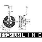 Mahle CFC 134 000P Kupplung, Kühlerlüfter BEHR Premium Line Mahle CFC 134 000P Kupplung, Kühlerlüfter BEHR Premium Line