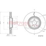 Bremsscheibe 6110714