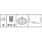 Schalter, Rückfahrleuchte 6LF 007 356-001 Schalter, Rückfahrleuchte 6LF 007 356-001