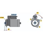 BOSCH 0 001 125 046 Starter BOSCH 0 001 125 046 Starter