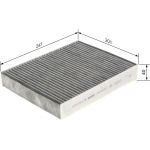 BOSCH 1 987 435 567 Innenraumfilter BOSCH 1 987 435 567 Innenraumfilter