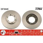 Bremsscheibe DF3049