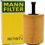 MANN-FILTER HU 719/7 x Ölfilter mit Dichtung, Filtereinsatz MANN-FILTER HU 719/7 x Ölfilter mit Dichtung, Filtereinsatz
