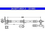 ATE 24.5277-0531.3 Bremsschlauch ATE 24.5277-0531.3 Bremsschlauch