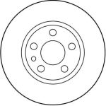 Bremsscheibe DF2754