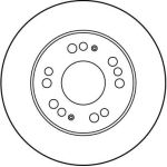 TRW DF2718 Bremsscheibe TRW DF2718 Bremsscheibe