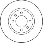 Bremsscheibe DF1216