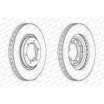 Ferodo DDF1269 Bremsscheibe PREMIER Ferodo DDF1269 Bremsscheibe PREMIER