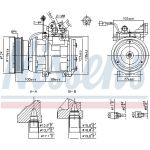 Kompressor, Klimaanlage 89265 Kompressor, Klimaanlage 89265