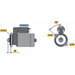 BOSCH 0 001 120 408 Starter BOSCH 0 001 120 408 Starter
