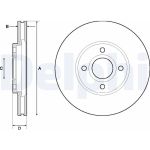 Delphi BG4715C Bremsscheibe